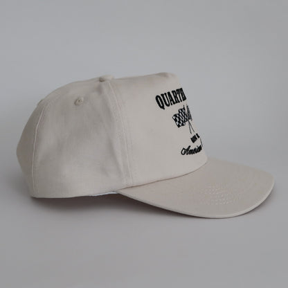 CREAM UNSTRUCTURED HAT